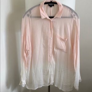 Two tone lightweight shirt